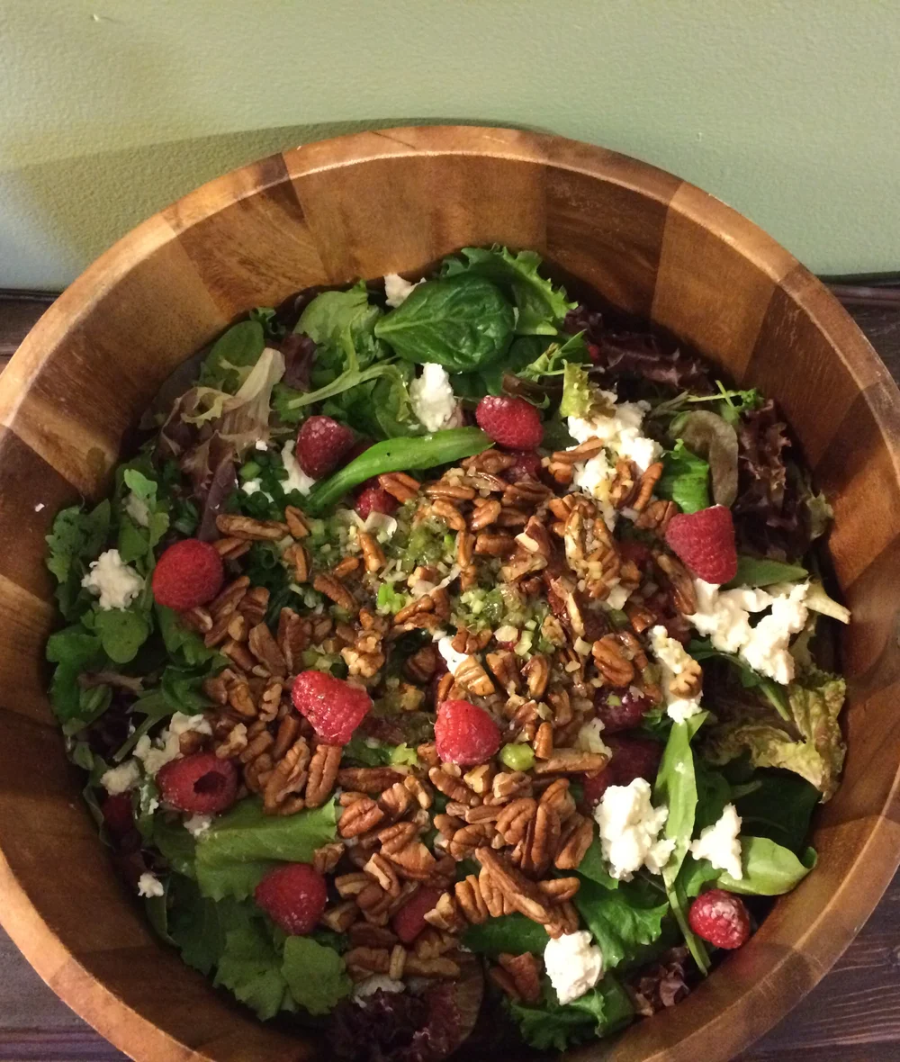 sachin and babi light blue dress Christmas Salad Recipe main image 0