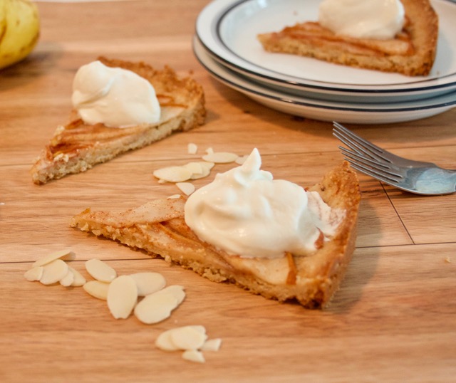 This tart is the pear-fect combination of crisp spicy sweetness all wrapped up in a gluten free pastry!