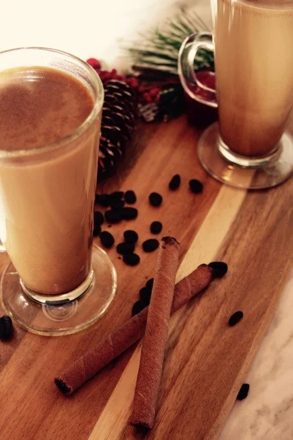 A delicious almond cookie flavoured coffee beverage!