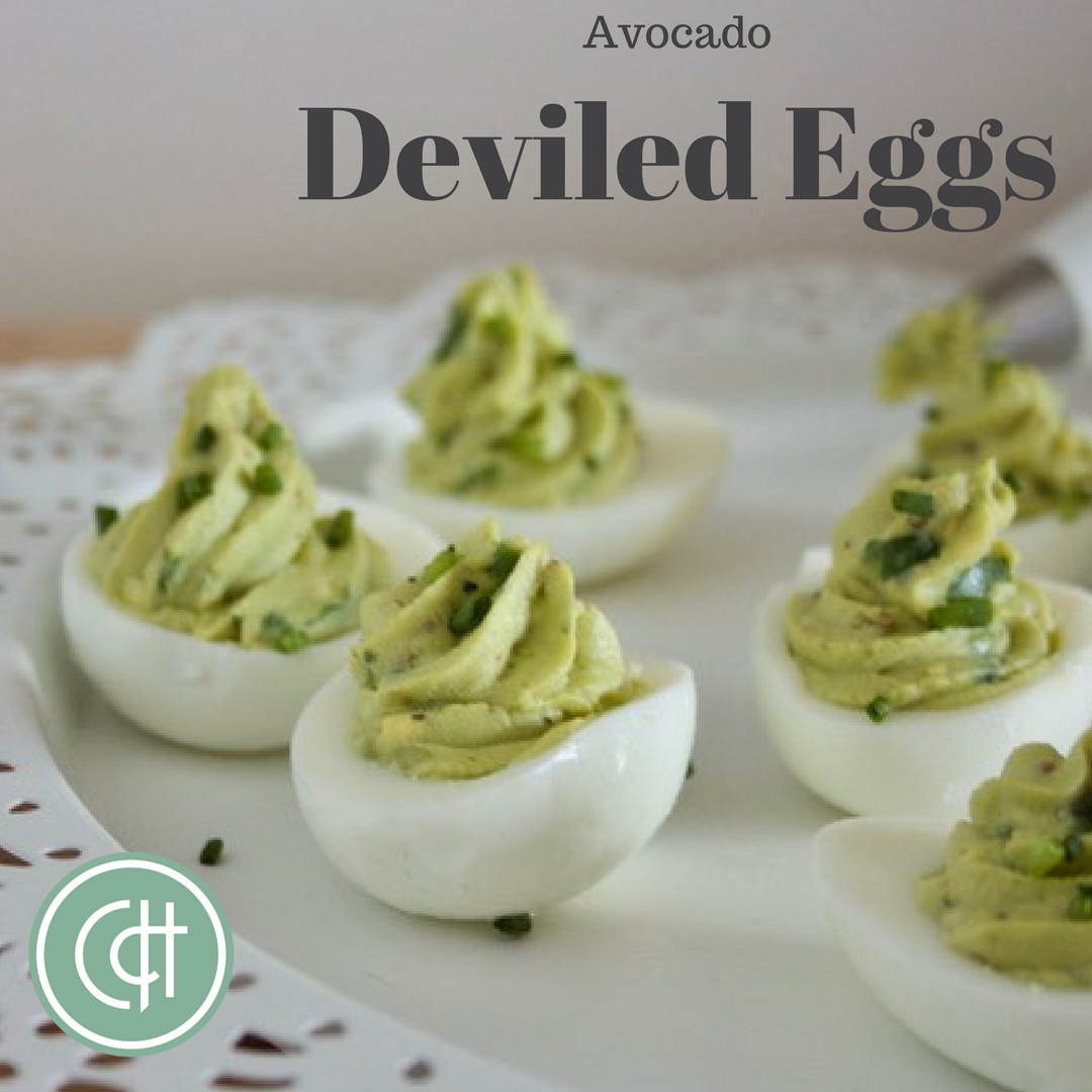Avocado Deviled Eggs