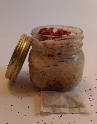 This easy make ahead recipe is the perfect fibre packed treat for breakfast or snack!