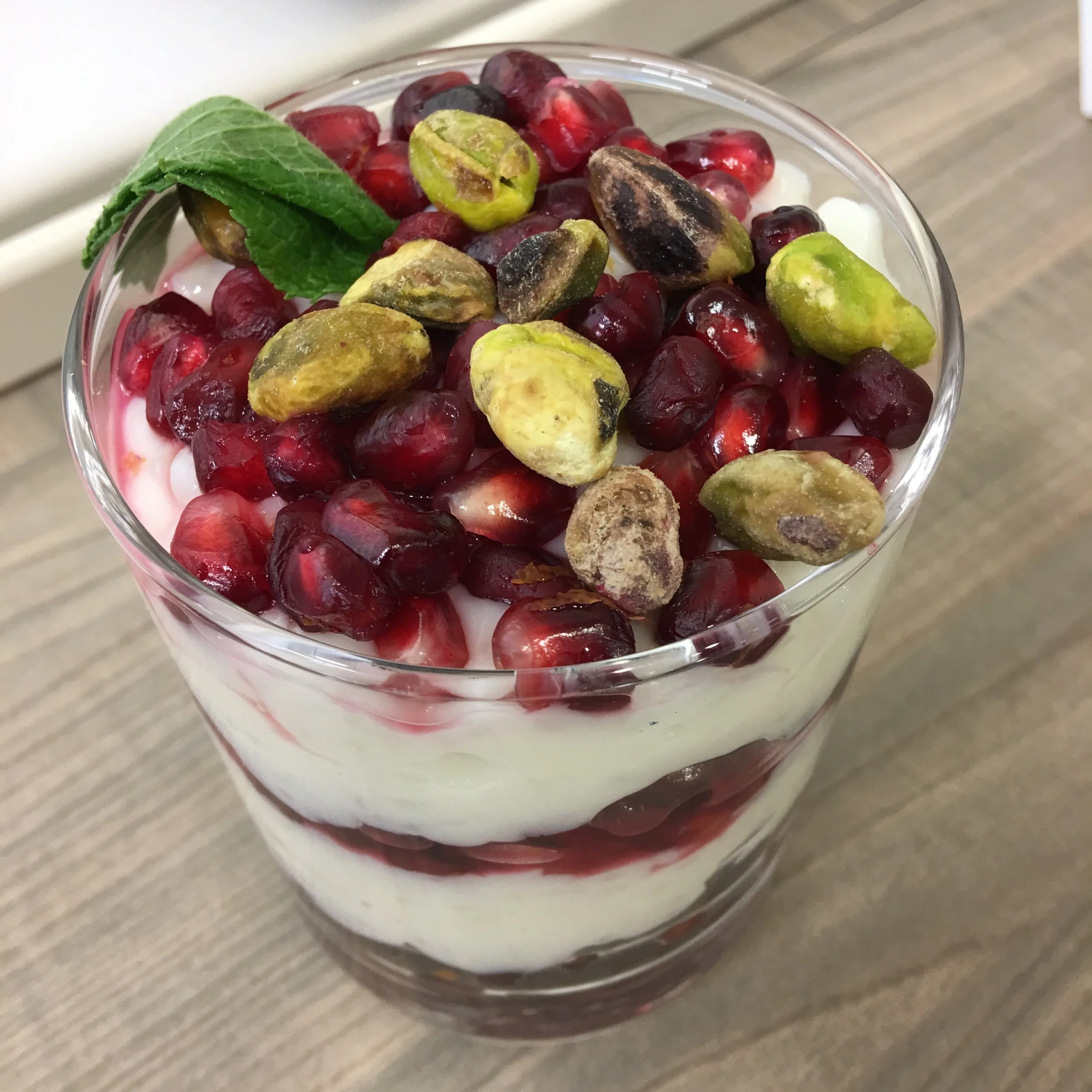 Pomegranate Parfait