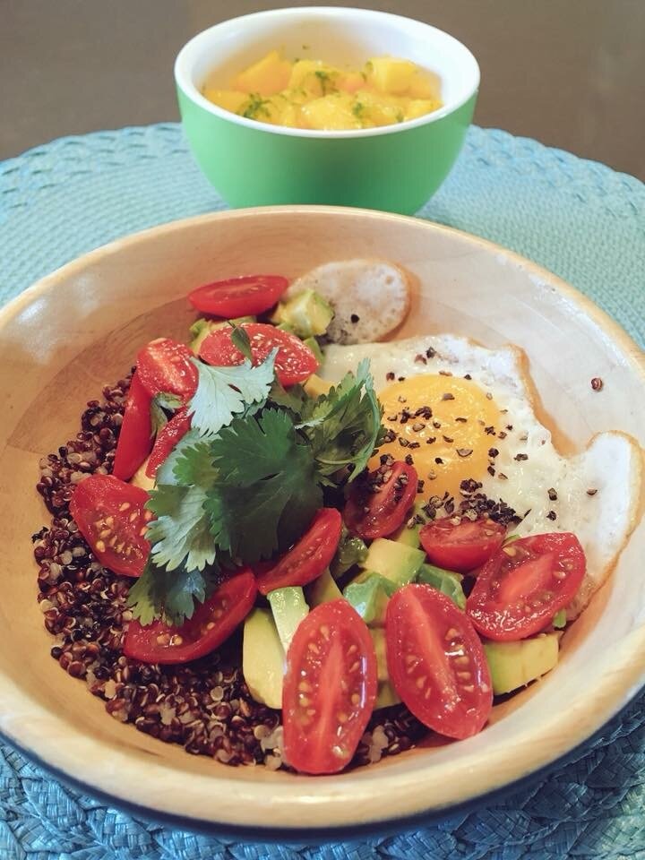 QuinoaBreakfastBowl-Fresh Veg & Fried Egg.jpg
