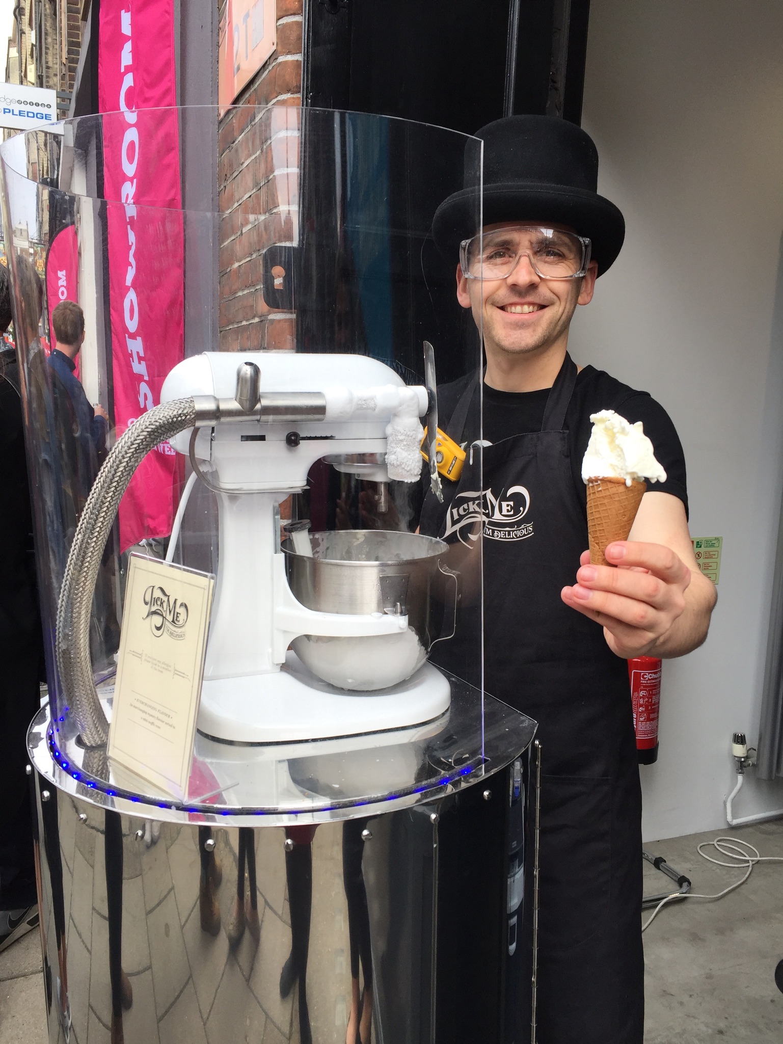 Nitro Ice Cream Pod — Lick Me Im Delicious Incredible Edible Experiences