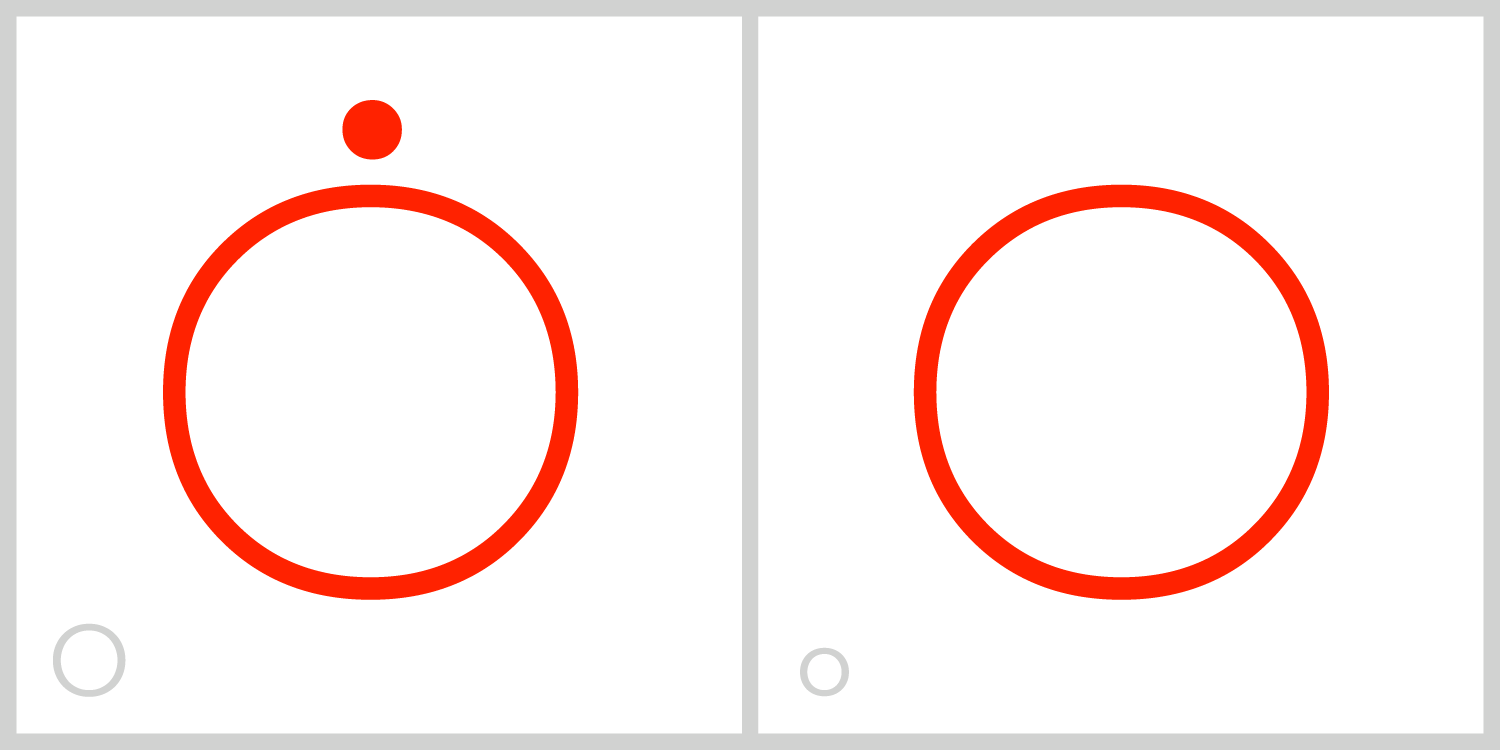 Oo O is a circular letter and is the same as a Roman capital letter O. 