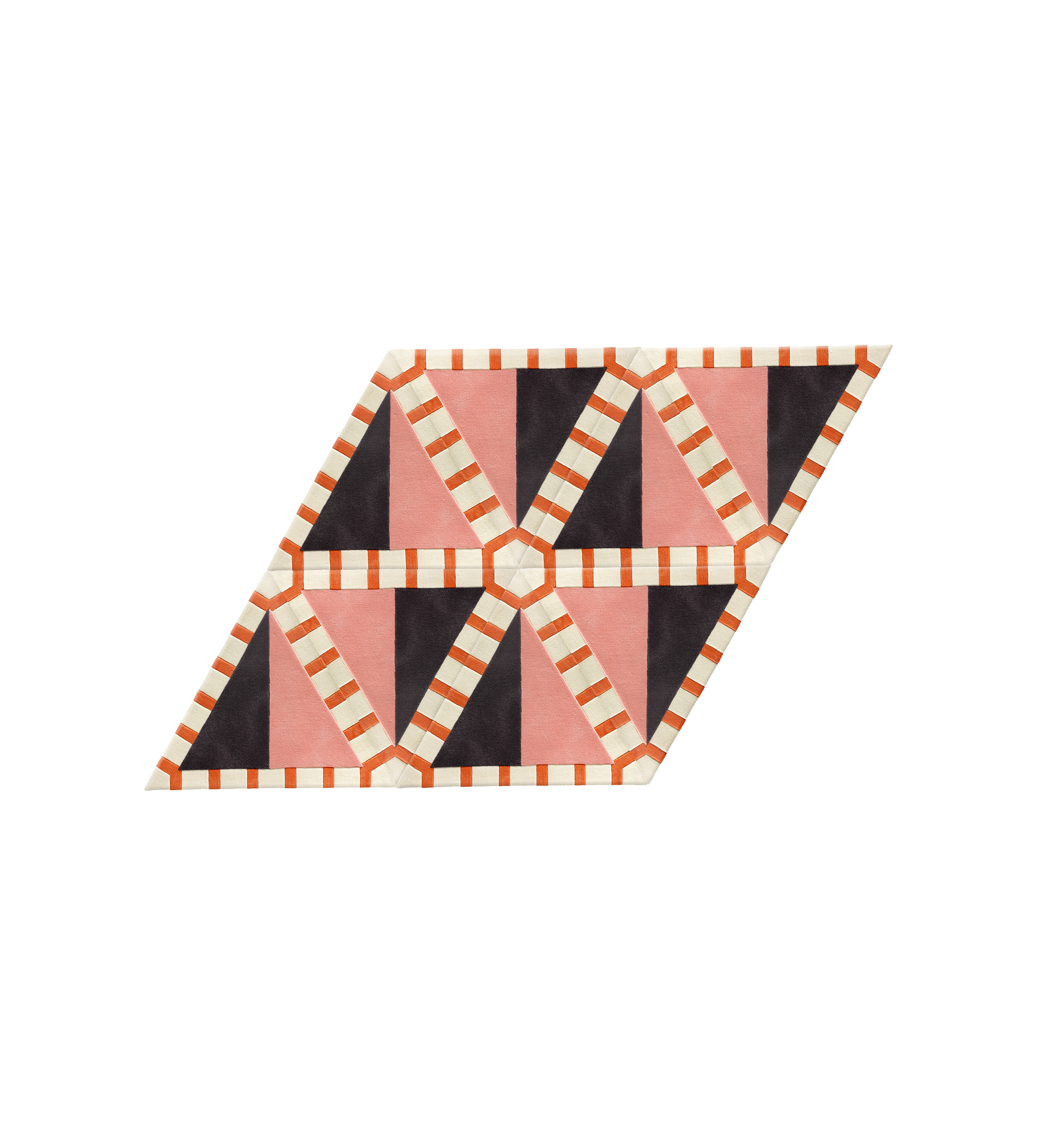 Parallelogram Style: Thunder/Cotton Candy Color Split Quantity: 8 Triangles Measures: 6' w x 5'2'' h Cost: 3,200 USD