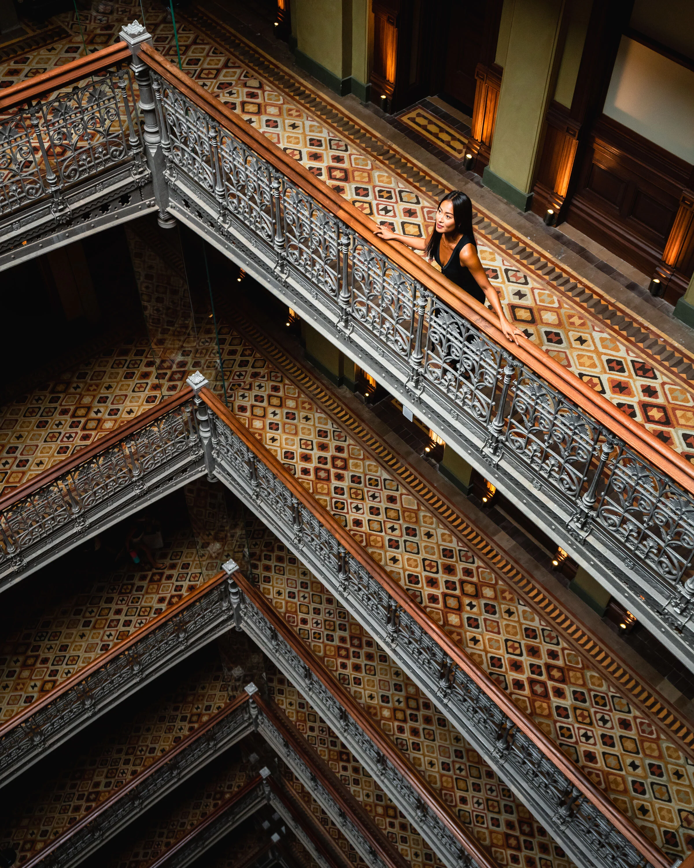  Beekman Hotel Historic Interior Atrium Lower Manhattan New York City 
