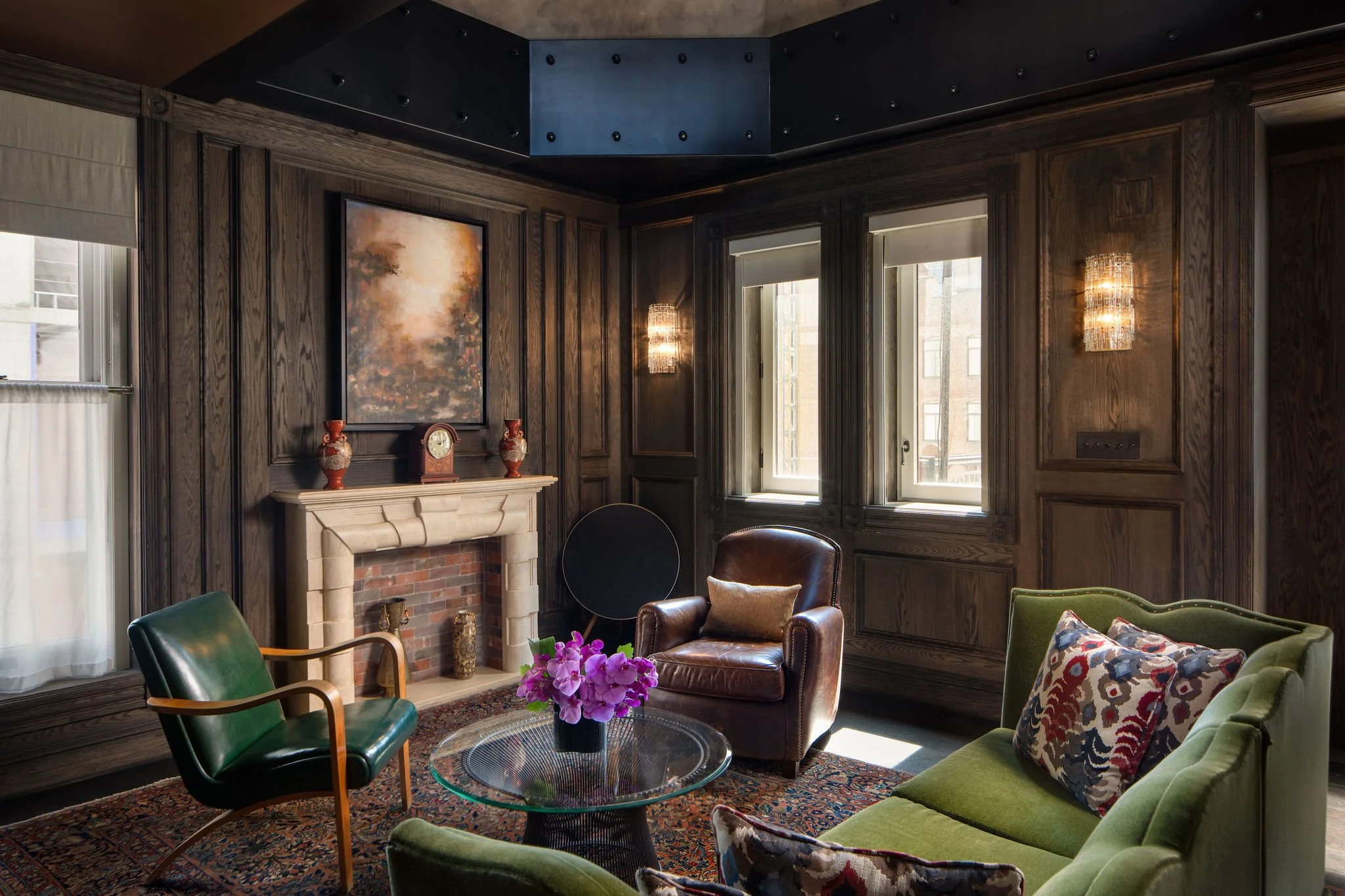  Beekman Hotel Penthouse Living Room New York City 