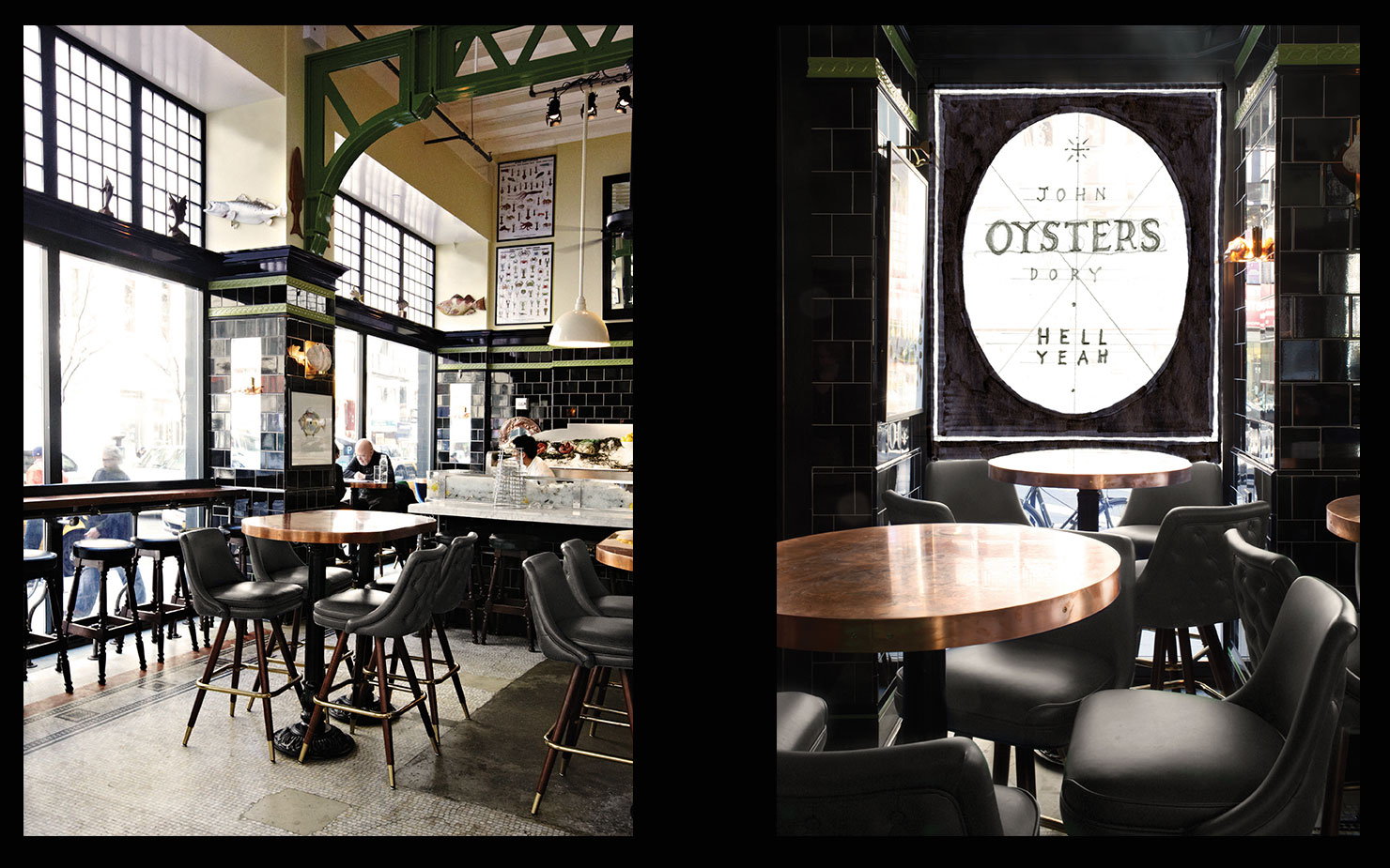 John Dory Oyster Bar New York Roman And Williams