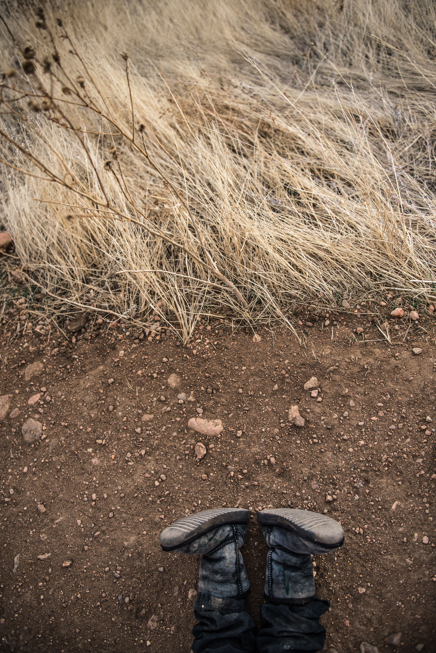 Blog - Molly Rees Photo - Documentary Childhood Photography - little boots on Green Mountain hiking trail in Denver Colorado by M. Menschel