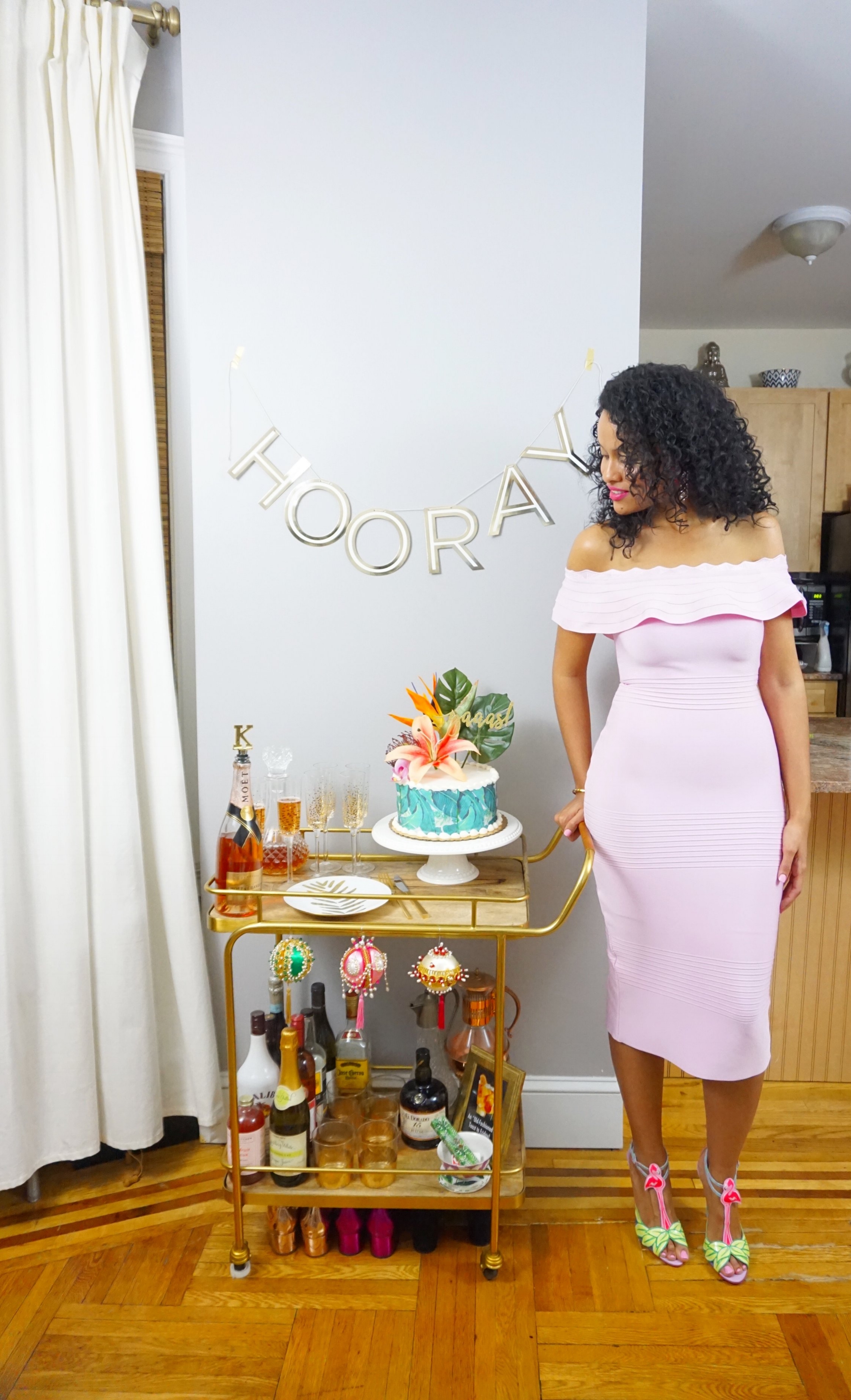 Style & The Bar Cart- Krystle's Vintage Thirty Part 3