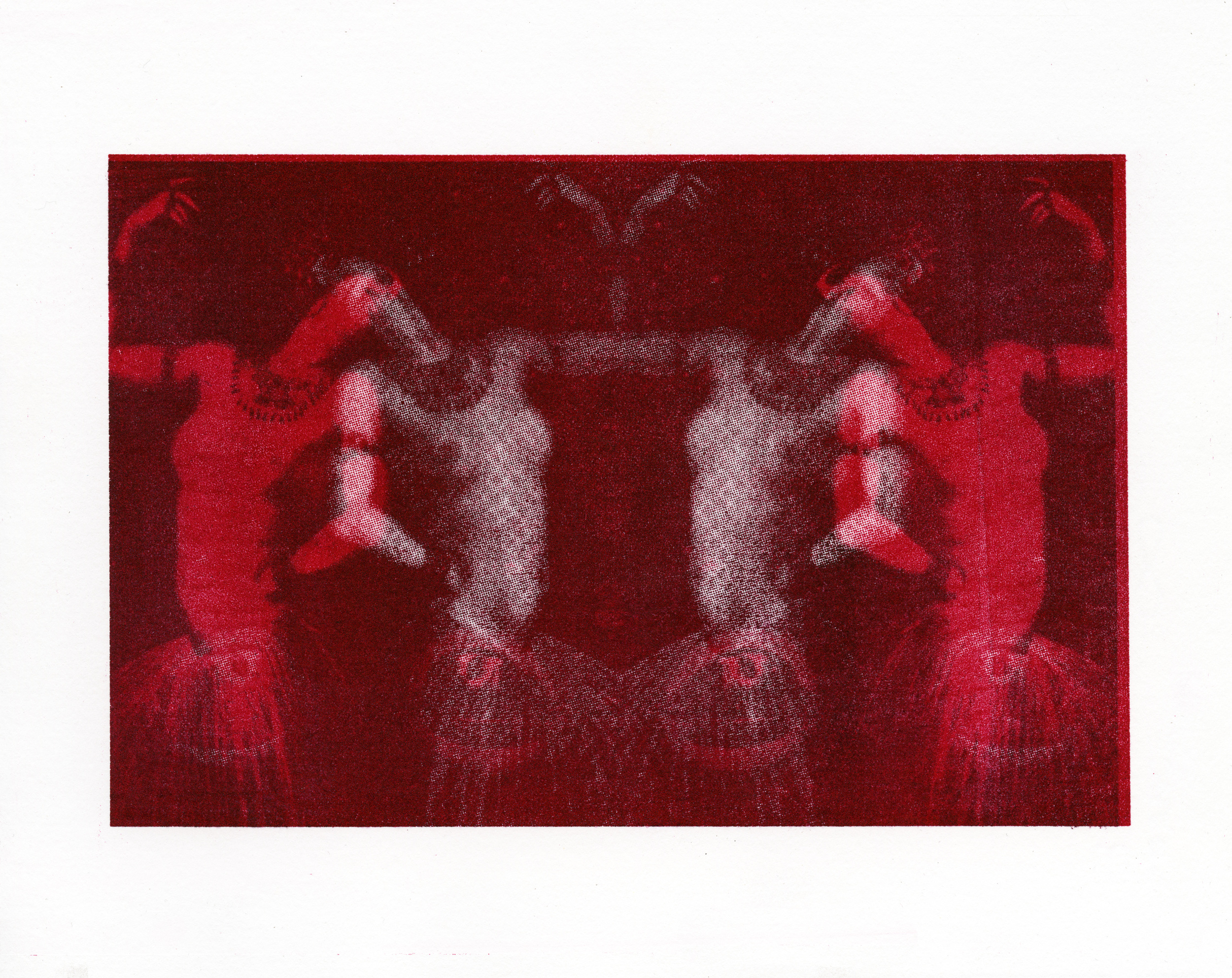 Salome Dance | two-color lithograph