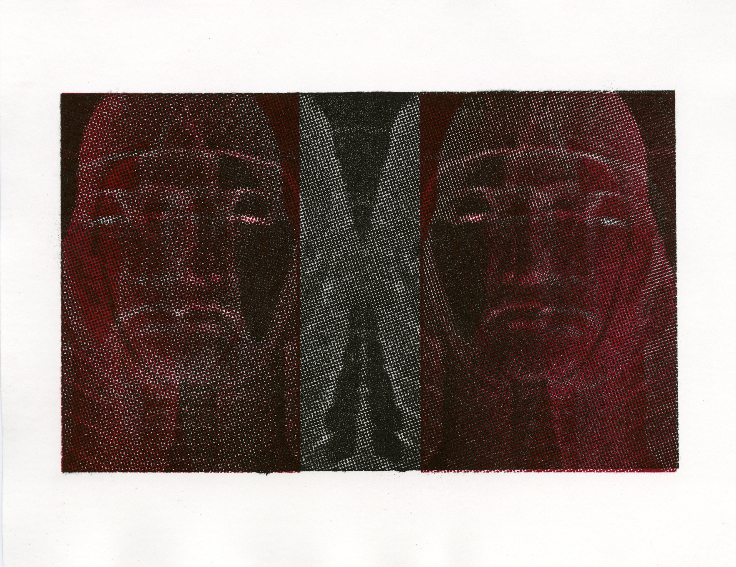 Statue | 2-color lithograph