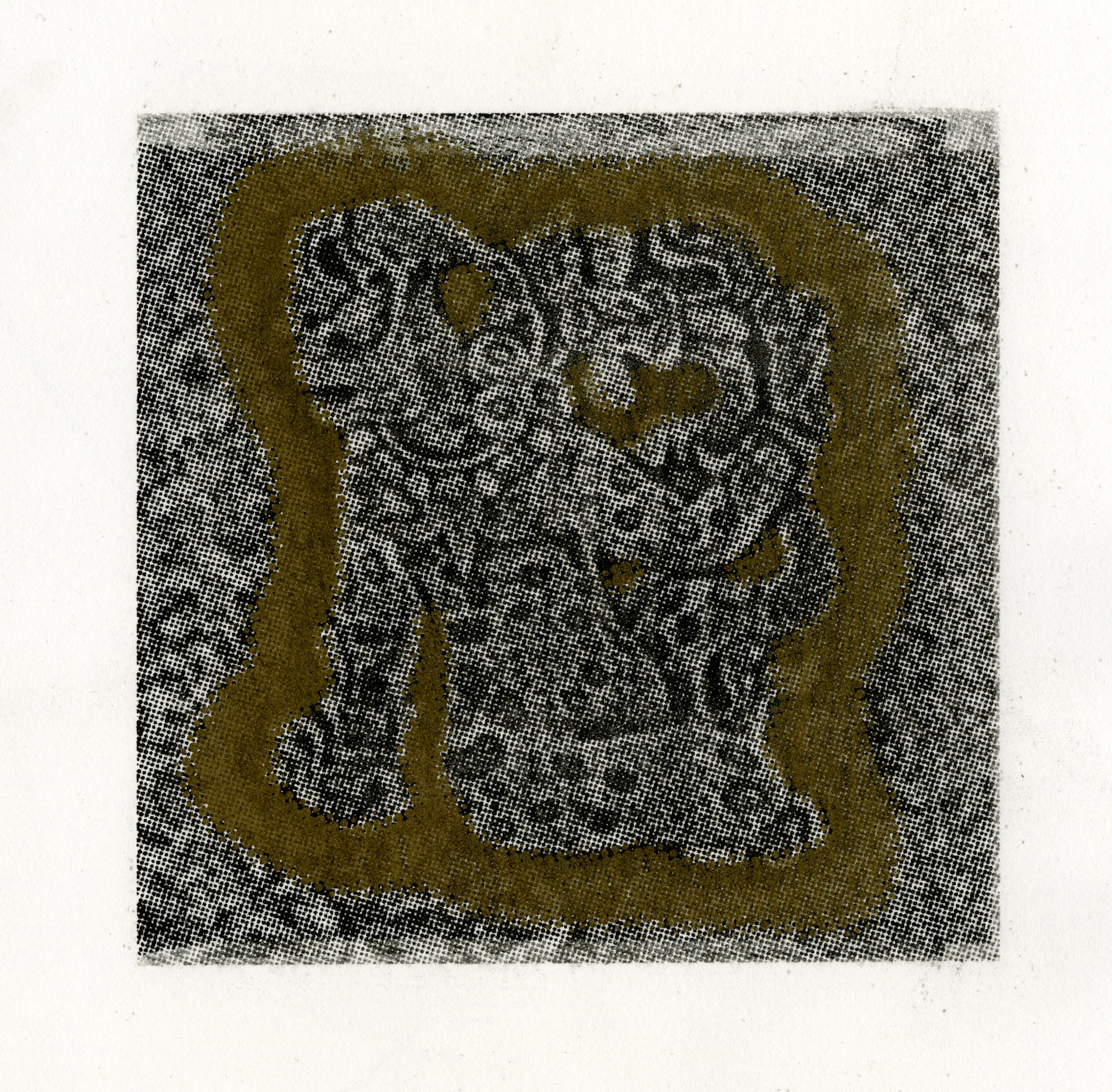 Tezcatlipoca | Two-color lithograph