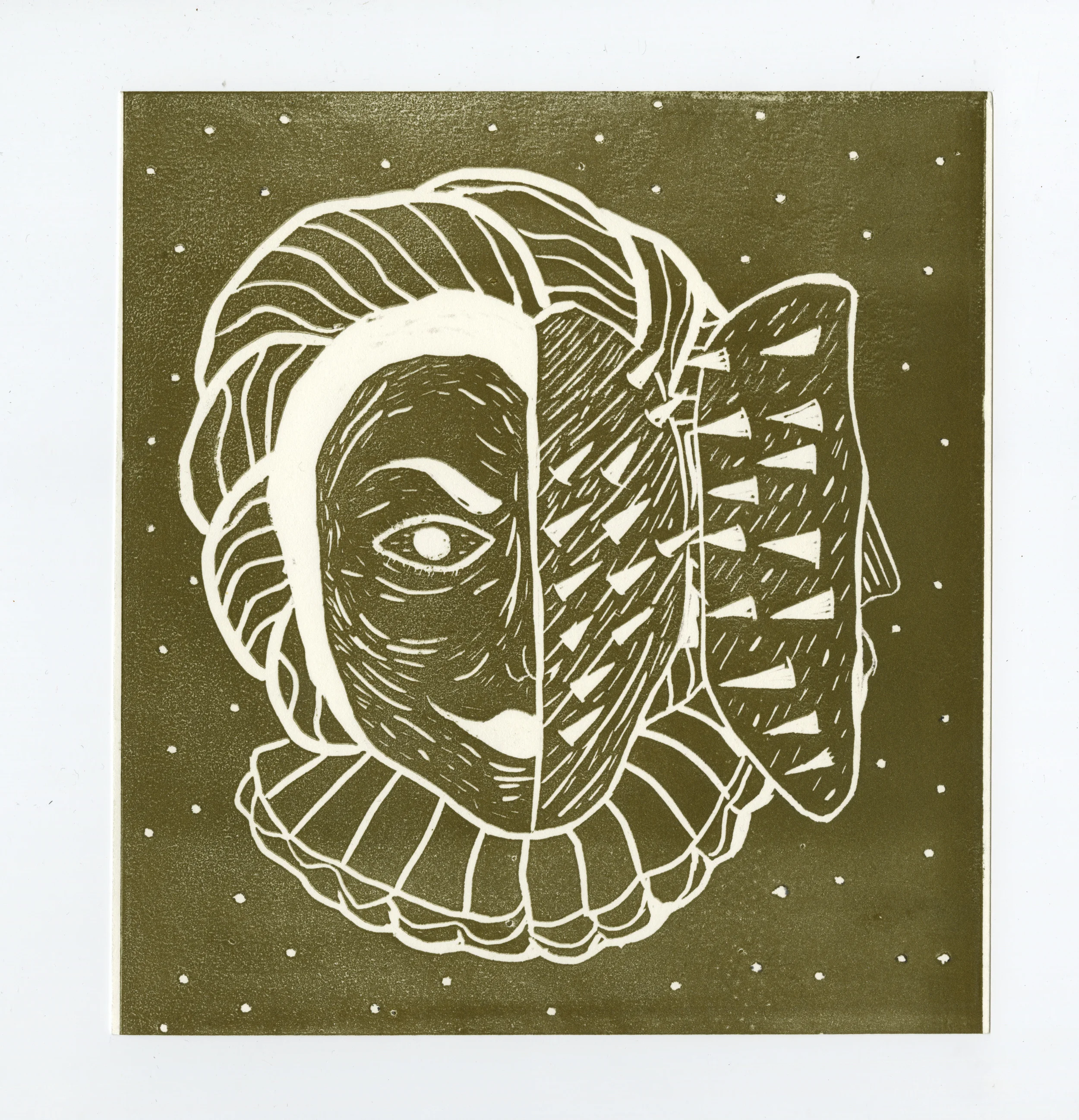 Bathory II | Linocut