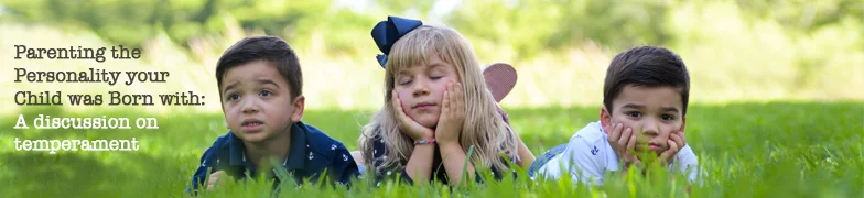 Parenting the Personality your Child was Born with: A discussion on temperament