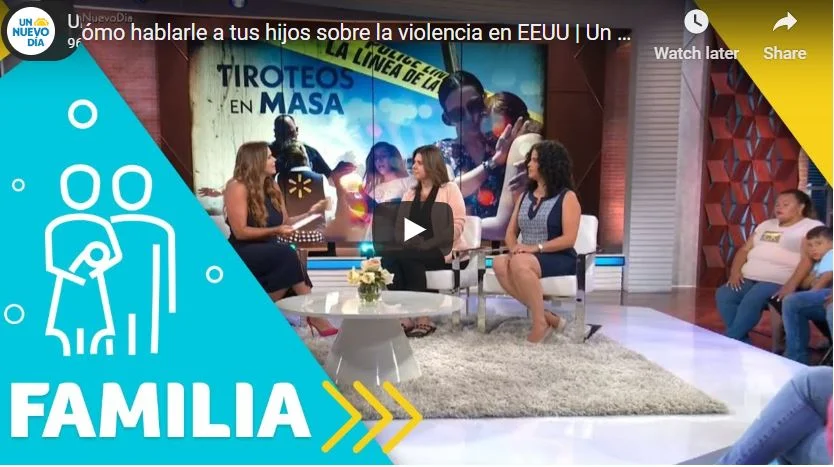 Cómo hablarle a tus hijos sobre la violencia en EEUU (VIDEO)