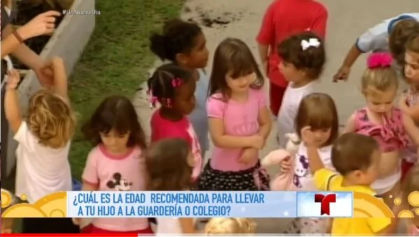 ¿Cuál es la edad ideal para llevar a tu hijo al daycare? (VIDEO)