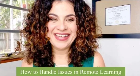 How to Handle Issues in Remote Learning (Video)