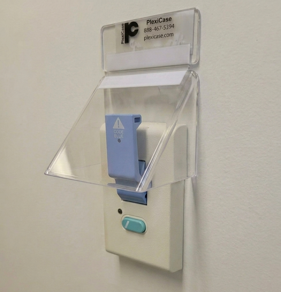Hillrom Code Blue Lever 3" - Awning - Anti Tripping Medical Covers