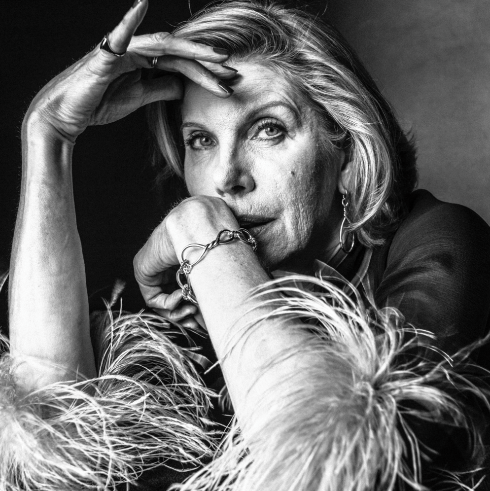 Christine Baranski by Victor Demerchelier