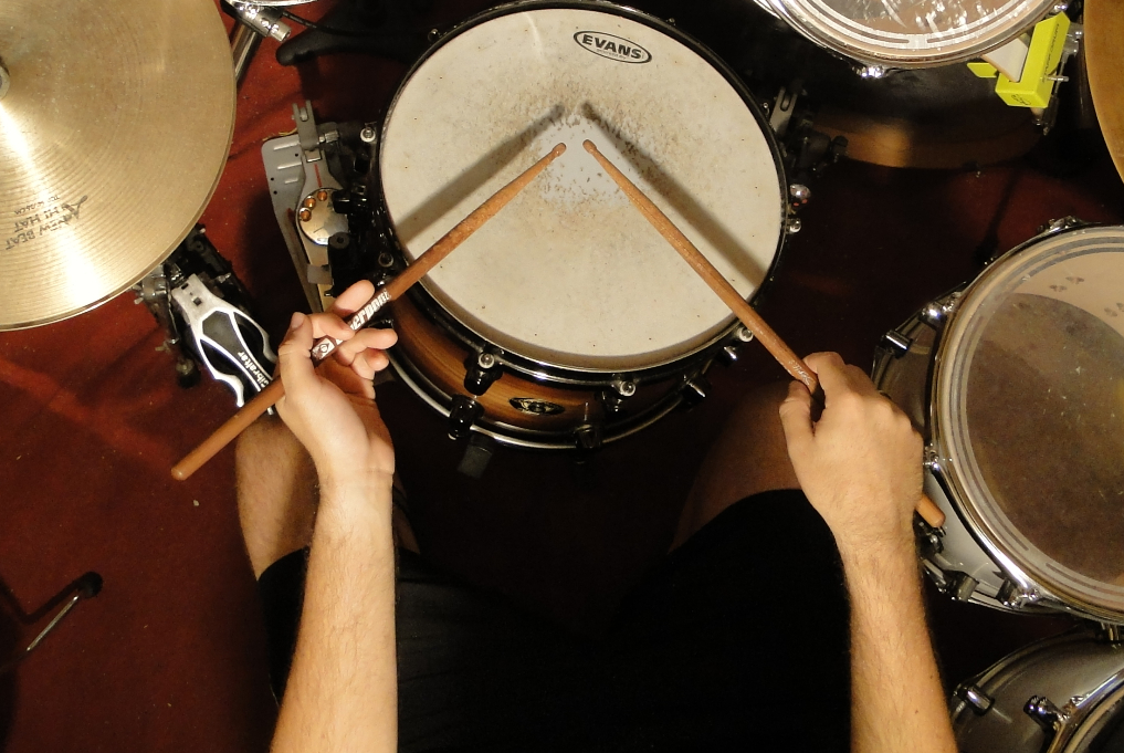 Pegada Tradicional ou Traditional Grip