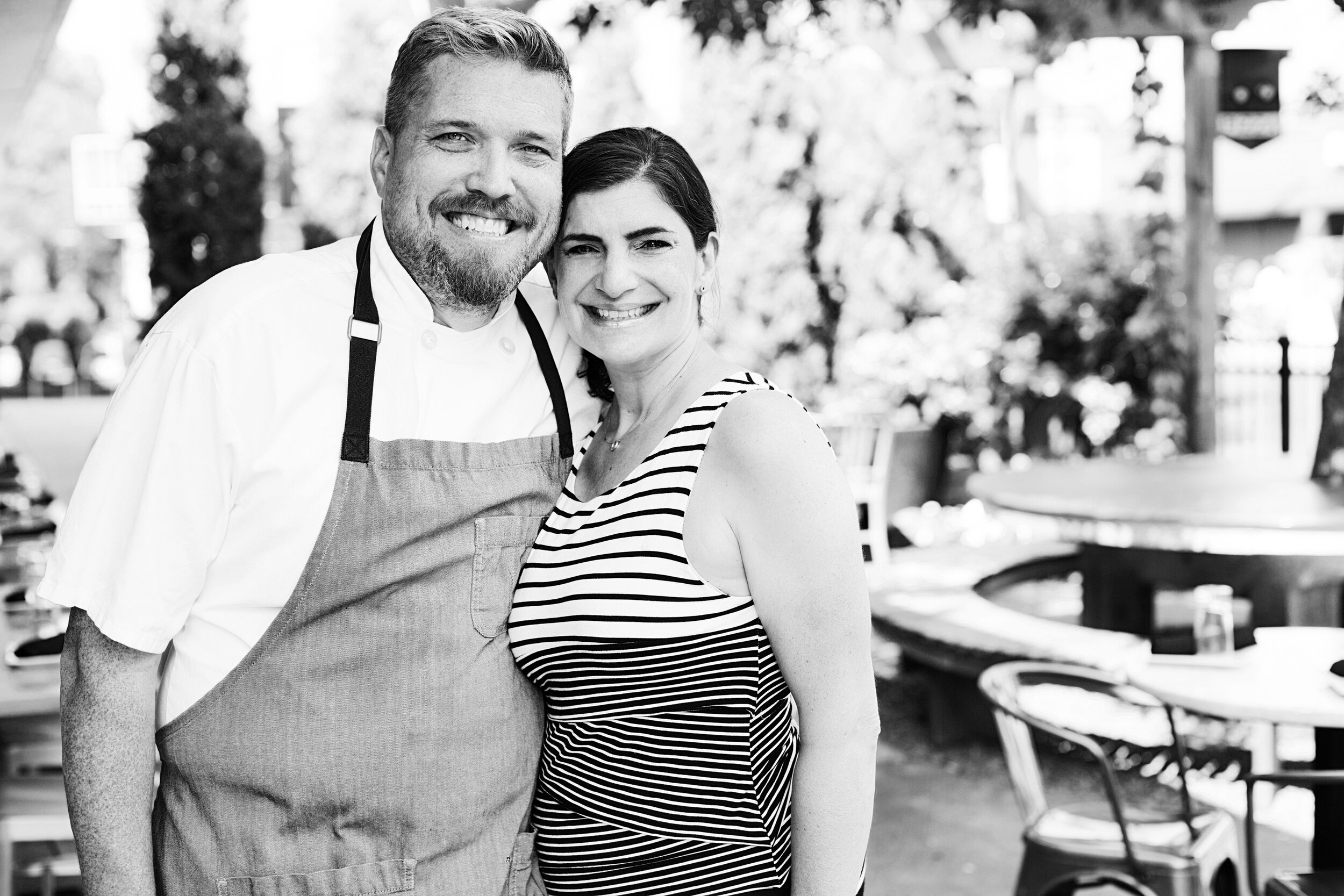 Chef Peter Campbell and wife Jacquie Campbell in Minneapolis.