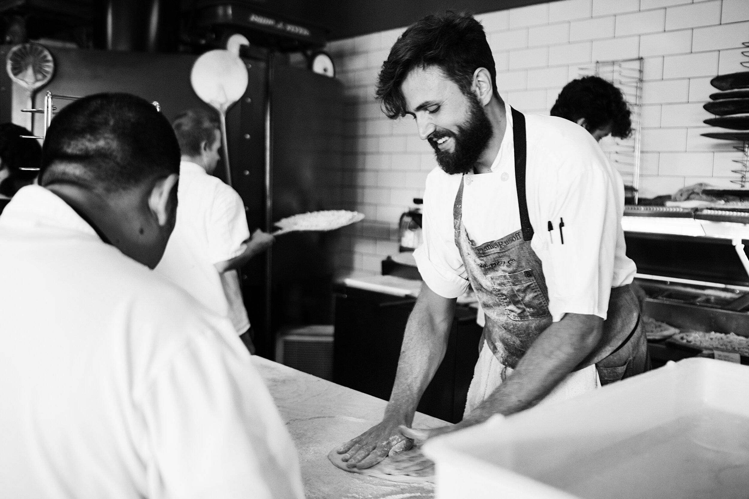 Rolling Out Pizza Dough