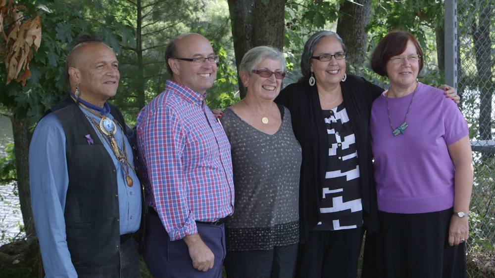 The 5 commissioners of the Maine Wabanaki-State Child Welfare Truth and Reconciliation Commission