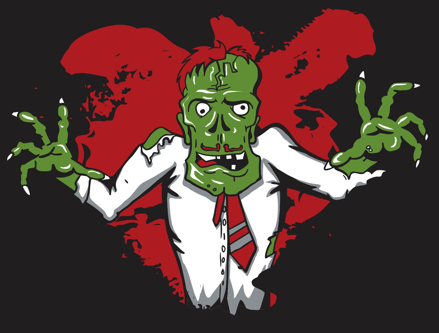 Childfriendly Business Zombie Sketch