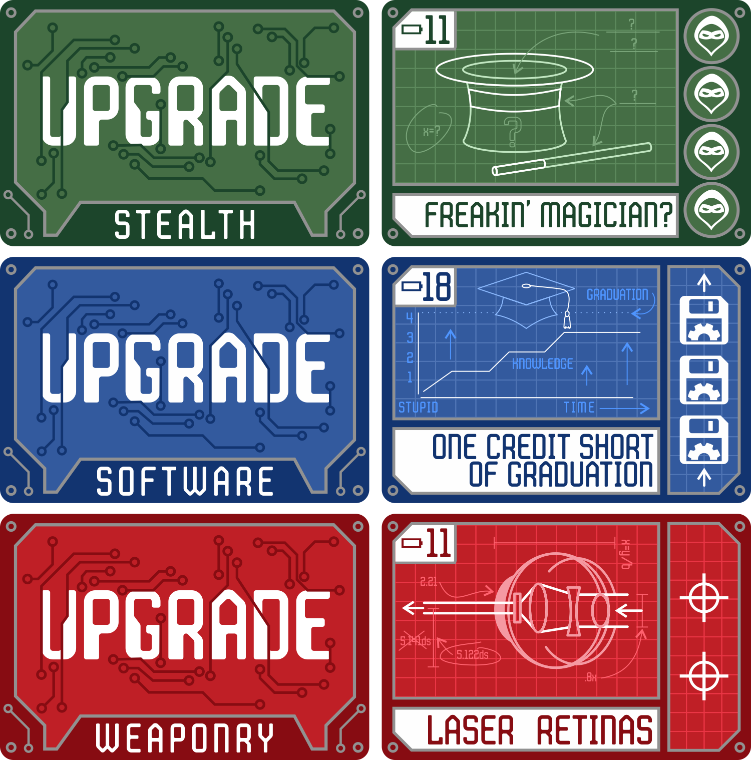 RDIOS Upgrade Cards