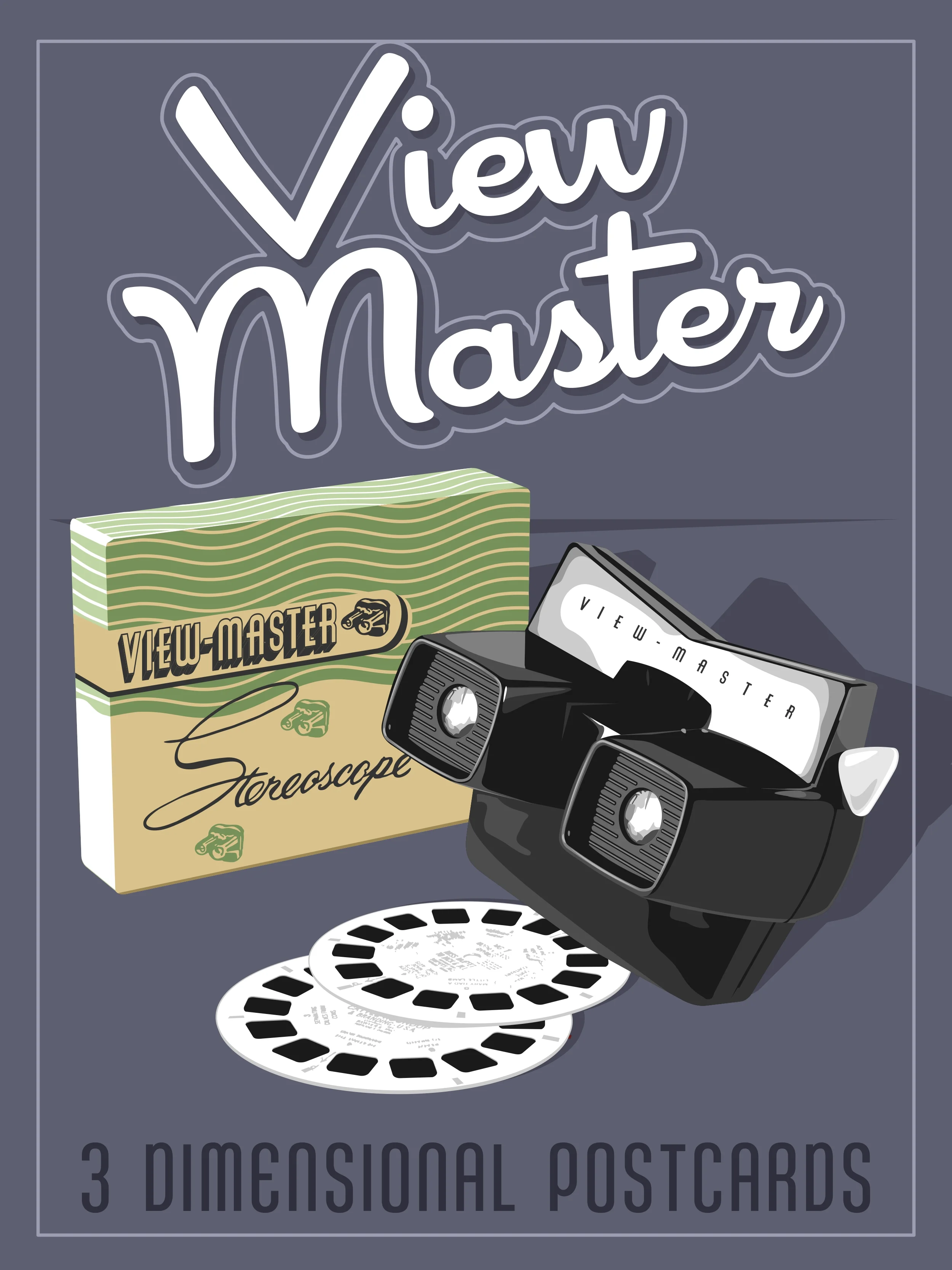View Master Midcentury Modern Poster