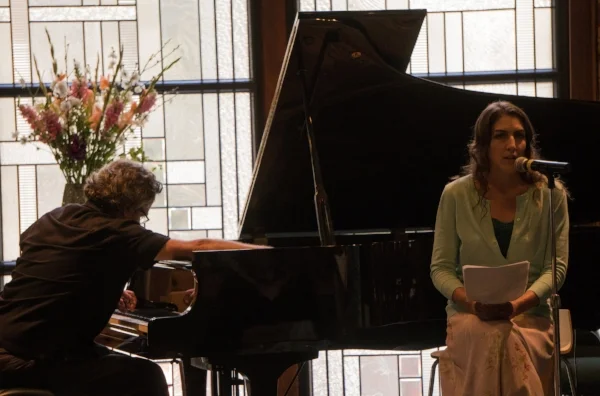 Poetry and improvised piano - Chet Noll and Wendy Arnott