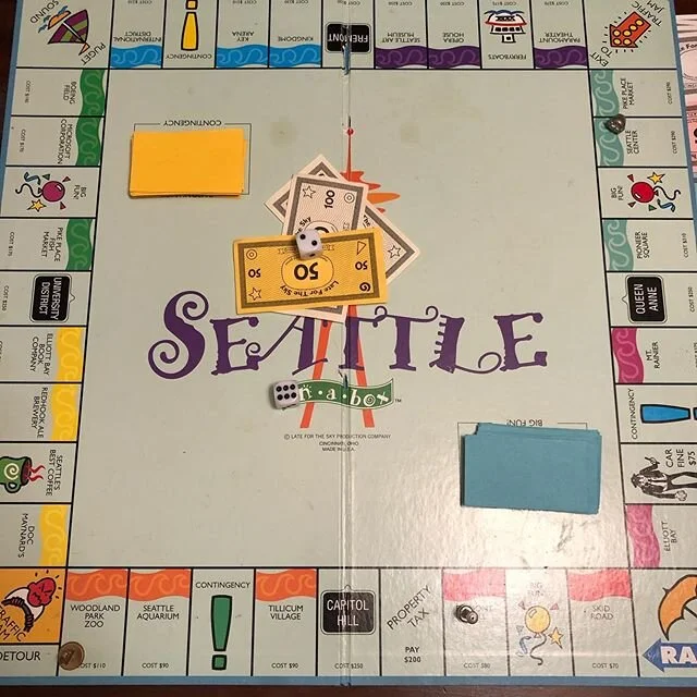 You know you&rsquo;re playing #monopoly #Seattle version when the kids say they don&rsquo;t have to pay rent because of the freeze on evictions. #coronavirus #stayhome
