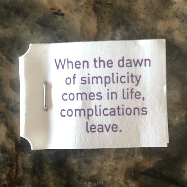 Simple versus Limited
Does #quarantine have you feeling limited? Do you feel resentful about all the restrictions we&rsquo;re all under? Thinking about all the things we&rsquo;re missing just makes us feel worse. ✨

One way to change our perspective 