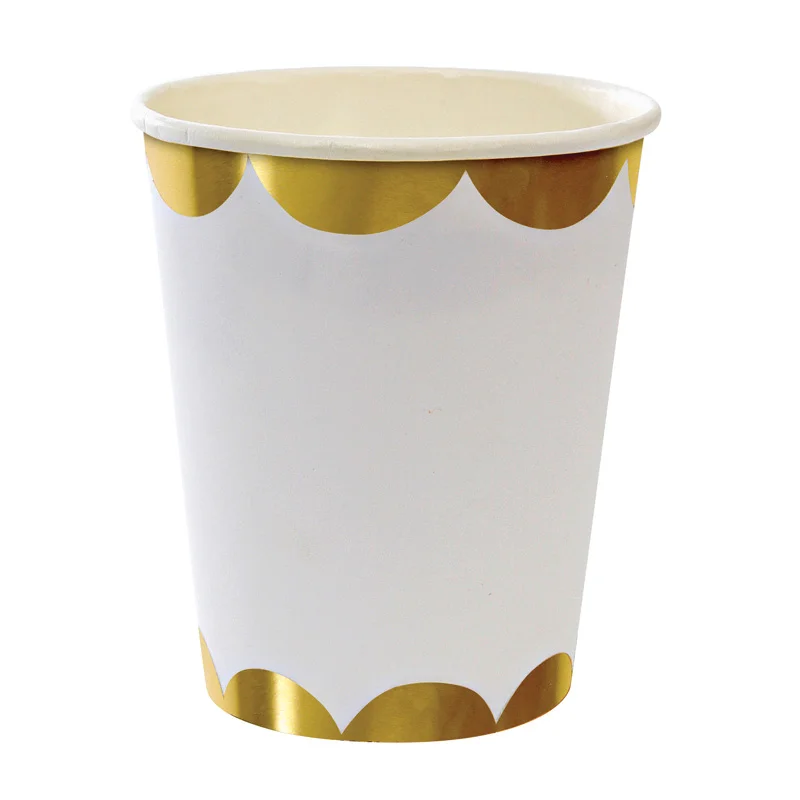 Scallop Party Cup - Gold