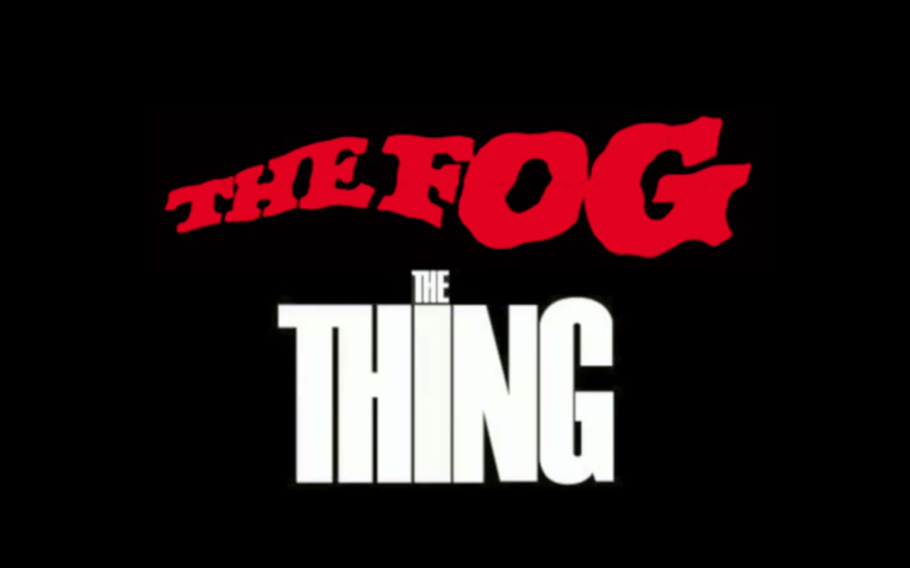 SOLD OUT - John Carpenter's The Fog (1980) and The Thing (1982)