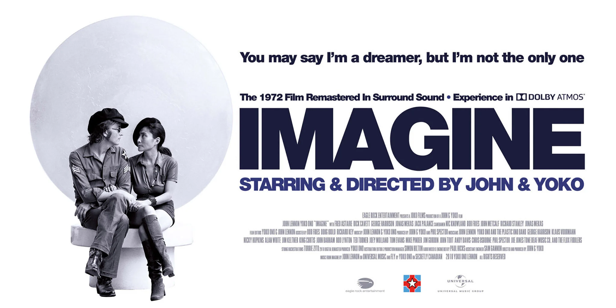 SOLD OUT: IMAGINE (1972) - 50th Anniversary - FREE event