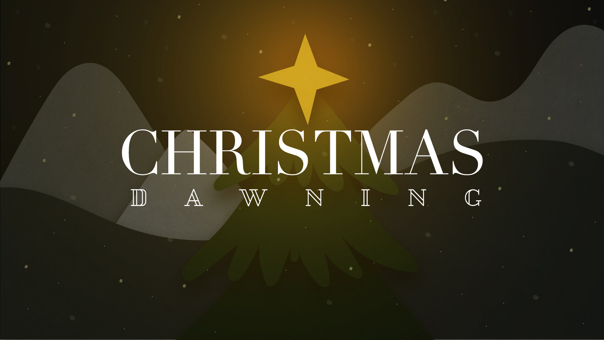 Christmas Dawning - December, 2020