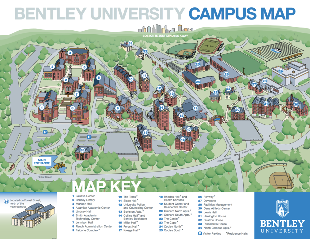 Wayfinding At Bentley University Lanny Chung