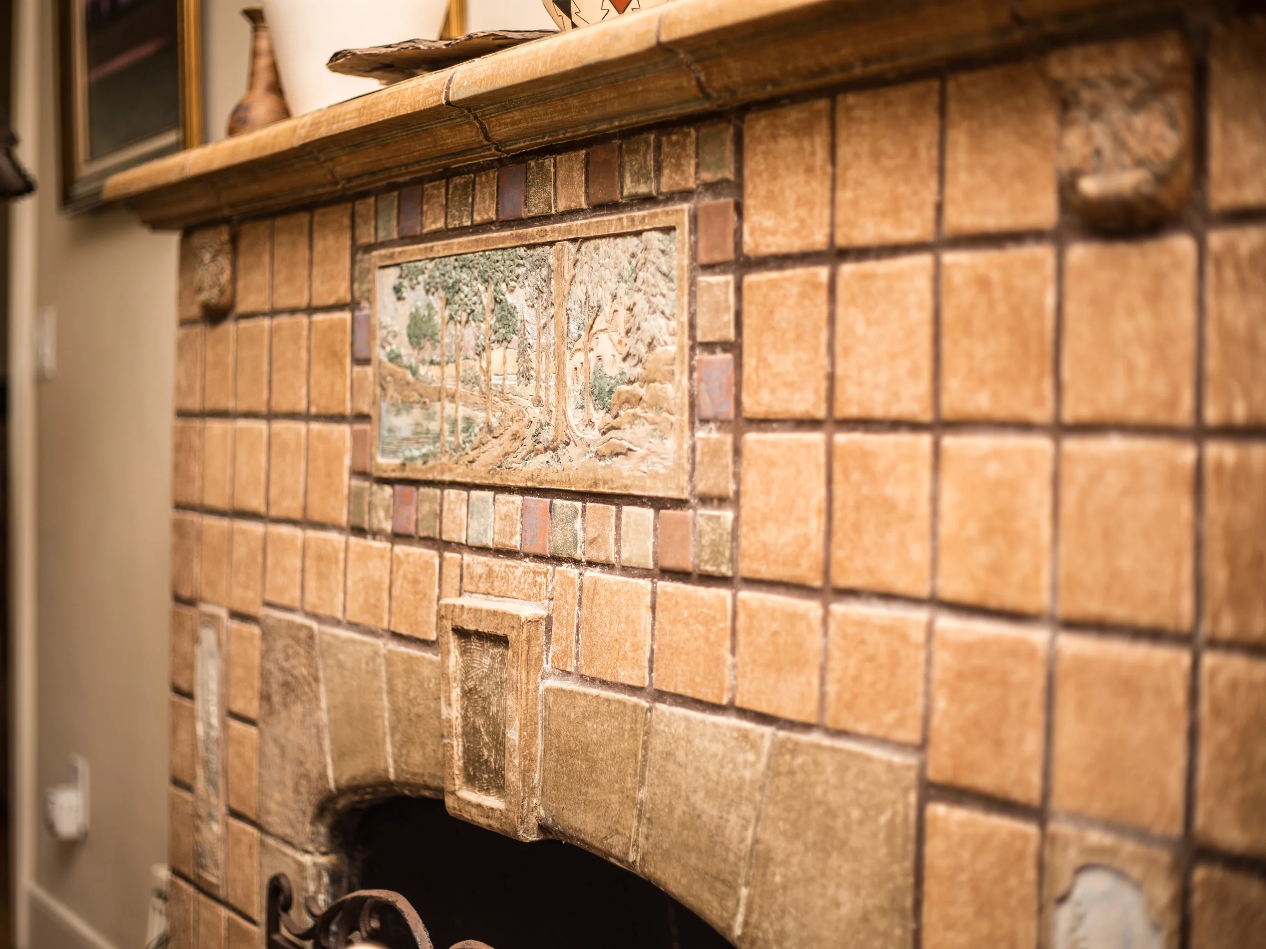 61 Virginia Fireplace