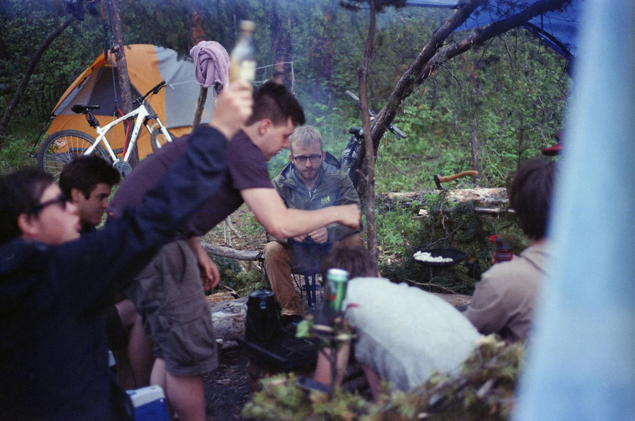 Camping at Diamond Lake