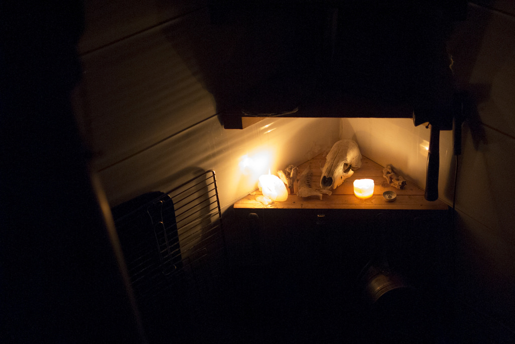 Home decor or satanic shrine?