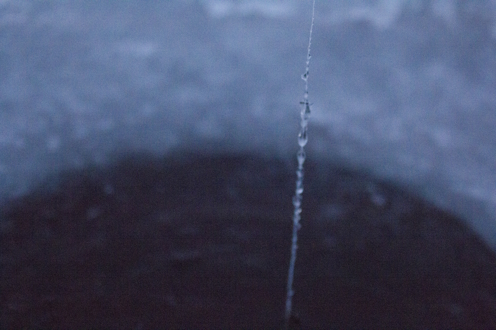 Warming up with some early morning ice fishing.