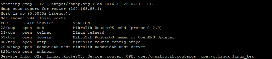 Network Scanning With Nmap