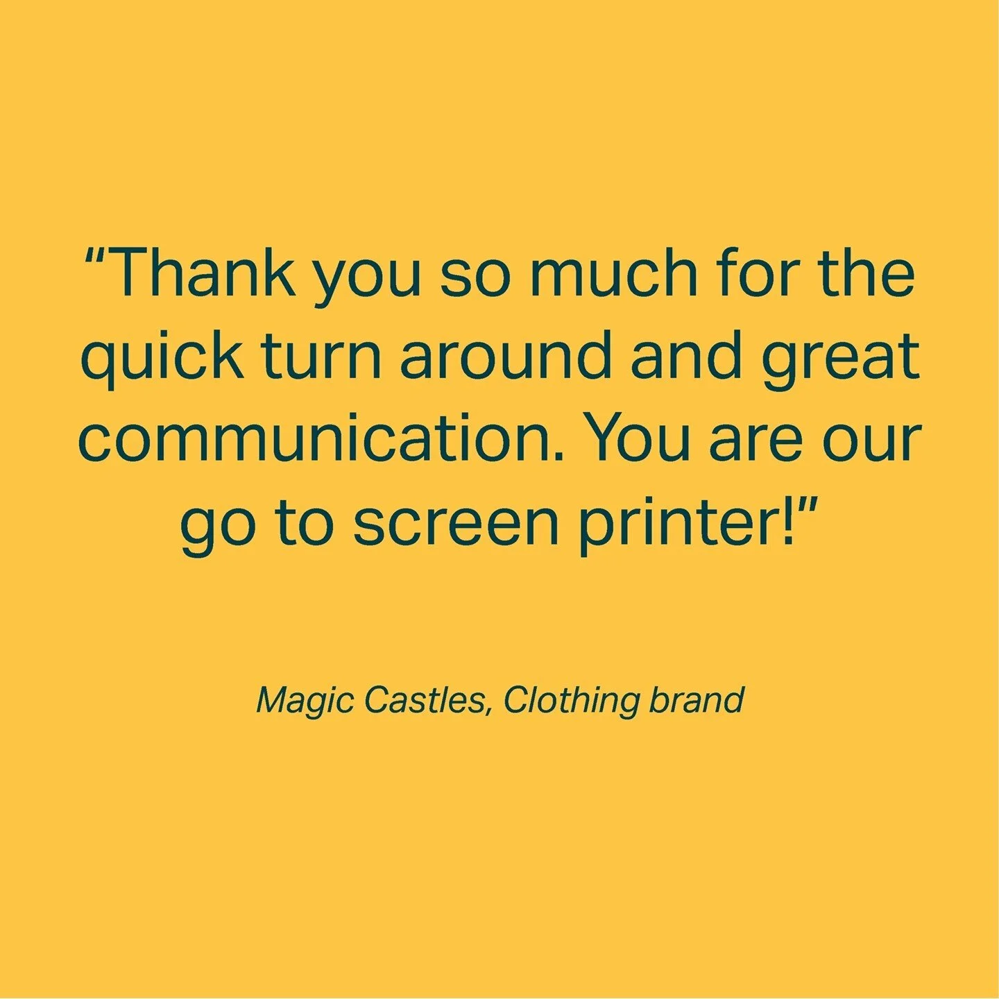Thanks @magic_castles_ you are welcome 😍⁠
⁠
#screenprinting #screenprint #inhousescreenprinting #inhouse #tshirtprinting #stroudscreenprinting #handprinting #sustainablefashion #screenprintingstroud #uniformprinting #startups #gloucestershire