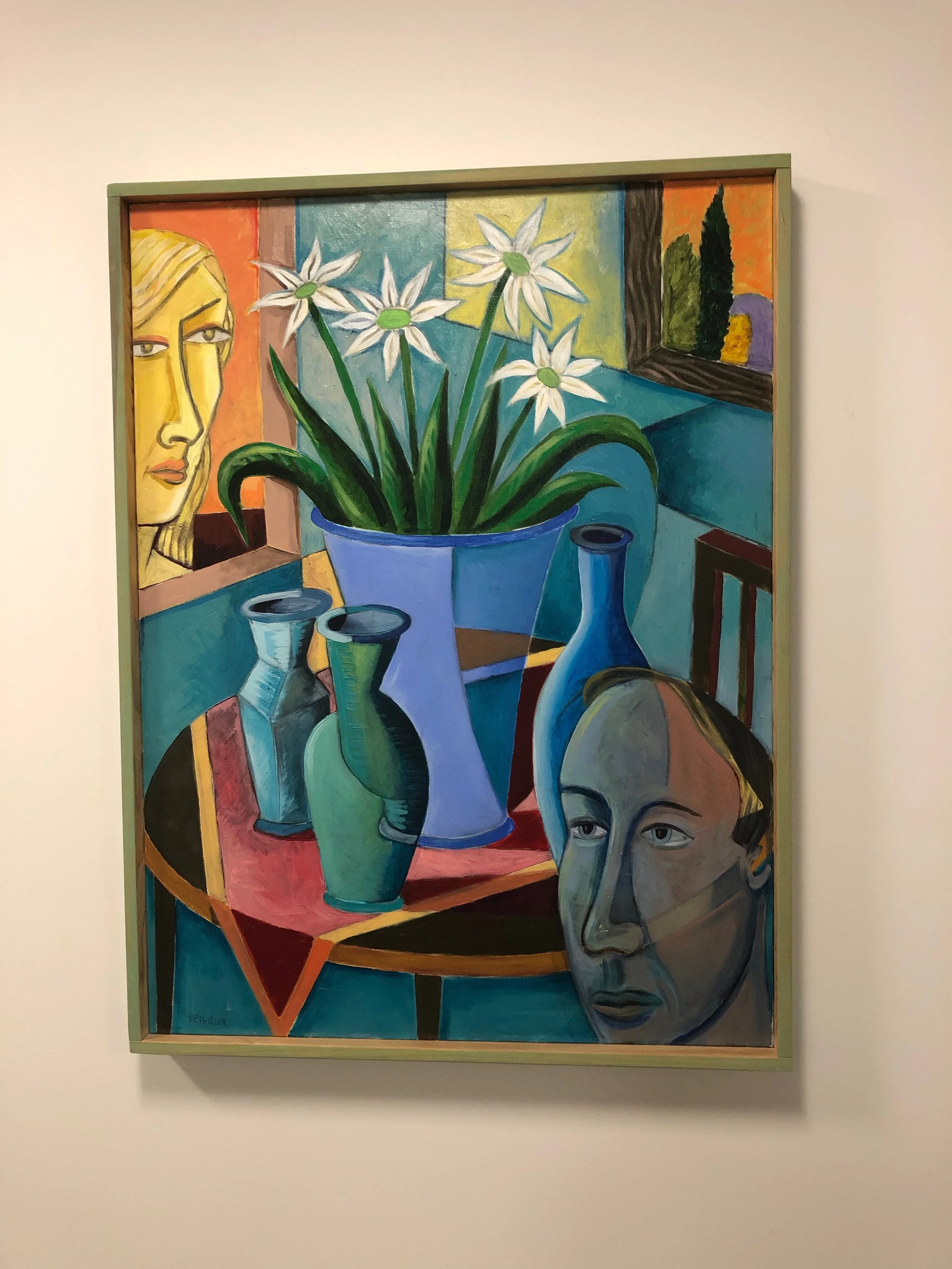 Man at Table w:bottles 2017 acrylic 30x40.jpeg