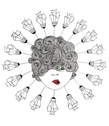 Ideophobia (Fear of Ideas) ; Ink and digital 2012