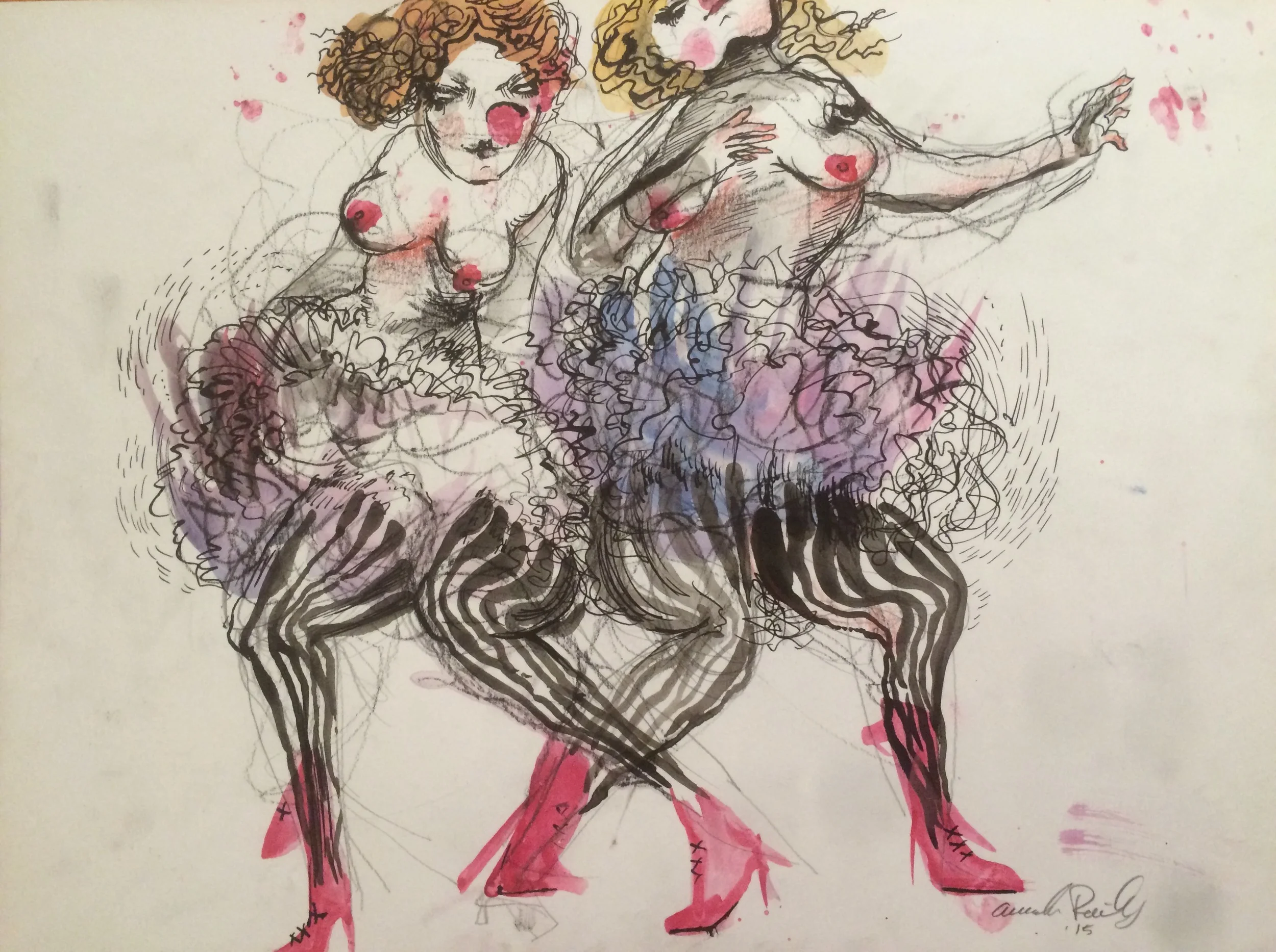 Trash Can Twins (Pinkie Special & Lil Miss Lixx) (Available for purchase)